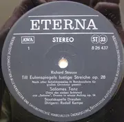 LP - R. Strauss - Till Eulenspiegels Lustige Streiche / Salomes Tanz / Tod Und Verklärung