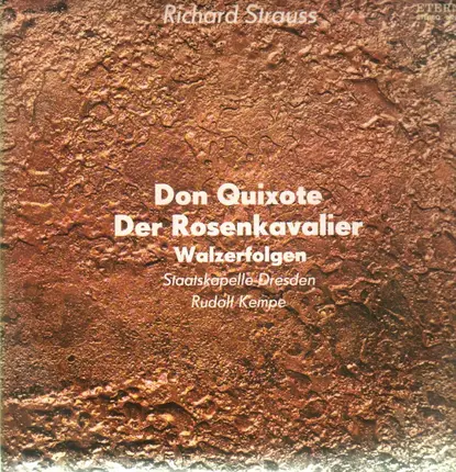 R. Strauss - Don Quixote, Der Rosenkavalier, Walzerfolgen,, Staatskapelle Dresden, Kempe