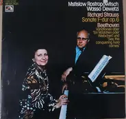 Richard Strauss / Ludwig van Beethoven / Mstislav Rostropovich / Vasso Devetzi - Sonate F-dur Op.6 / Variationen Über 'Ein Madchen Oder Weibchen' Und 'See The Conquering Hero Comes'