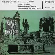 LP - Strauss - Metamorphosen (1945) / Duett - Concertino Für Klarinette Und Fagott Mit Streichorchester Und Harfe (1947)