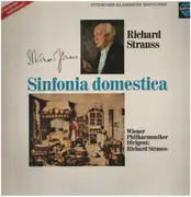 LP - Richard Strauss - Sinfonia Domestica op.53, Wiener Philh, Dirigent: Richard Strauss