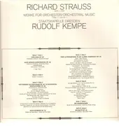 LP-Box - Richard Strauss/ Rudlof Kempe, Staatskapelle Dresden - Werke für Orchester Folge 1 - qudrophonic