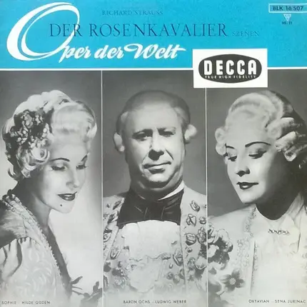 Richard Strauss / Hilde Güden, Ludwig Weber, Sena Jurinac - Der Rosenkavalier / Erich Kleiber