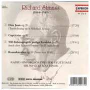 CD - Richard Strauss - Jubilee Edition - Don Juan, Capriccio, Till Eulenspiegel, Rosenkavalier Suite