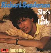 7inch Vinyl Single - Richard Sanderson - She's A Lady / Junie Bug
