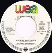 7inch Vinyl Single - Richard Sanderson - When The Night Comes