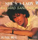 7inch Vinyl Single - Richard Sanderson - She's A Lady / Junie Bug