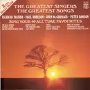 Double LP - Richard Tauber , Paul Robeson , John McCormack , Peter Dawson - The Greatest Singers The Greatest Songs