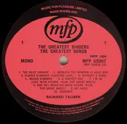 Double LP - Richard Tauber , Paul Robeson , John McCormack , Peter Dawson - The Greatest Singers The Greatest Songs