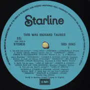 LP - Richard Tauber - This Was Richard Tauber