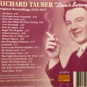 CD - Richard Tauber - Vol.3 'Love's Serenade'