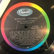 LP - Richard Tauber - Sings 21 Favorite Volkslieder