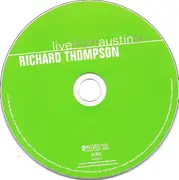 CD - Richard Thompson - Live From Austin TX - Digipak