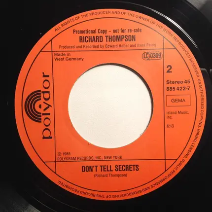 Richard Thompson - Shoot Out the Lights