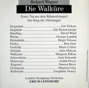 CD - Richard Wagner - Birgit Nilsson • Jon Vickers • George London , London Symphony Orchestra , Erich L - Die Walküre [Atto I - Atto II (Beginning)]