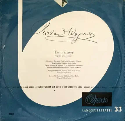 Wagner - Tannhäuser (Opern-Querschnitt)
