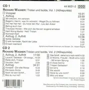 Double CD - Richard Wagner - Robert Wagner / Symphonieorchester Innsbruck - Tristan & Isolde (Höhepunkte) Vol. 1 & 2