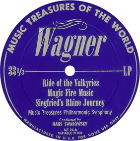 Richard Wagner - Ride Of The Valkyries / Magic Fire Music / Siegfried's Rhine Journey / Prelude To Acts I And III Fr