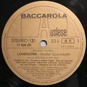 LP - Wagner - Lohengrin (Opernquerschnitt)