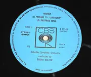 LP - Richard Wagner , Bruno Walter , Columbia Symphony Orchestra - Bruno Walter Conducts Wagner