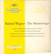 LP - Richard Wagner / Ferdinand Leitner, W. Windgassen, A. Kupper, Münchener Philharmoniker - Die Meistersinger - tulip rim
