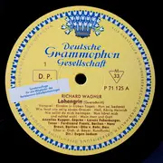 LP - Richard Wagner ; Annelies Kupper , Helena Braun , Lorenz Fehenberger , Hans Braun , Otto Von Rohr , - Lohengrin (Großer Opernquerschnitt)