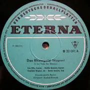 LP - Richard Wagner / Staatskapelle Berlin / Rudolf Kempe / Ferdinand Frantz / Johanna Blatter / Helmut - Rheingold