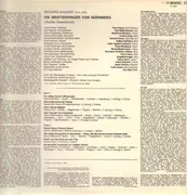LP - Richard Wagner, Karajan, Chor der Staatsoper Dresden , Staatskapelle Dresden - Die Meistersinger von Nürnberg ( Großer Querschnitt )
