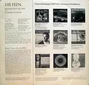 LP - Richard Wagner - Die Feen