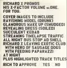 Double LP - Richard X - Promos His X-factor Volume No. 1 - Promo Sleeve
