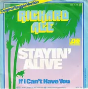 7'' - Richard Ace - Stayin' Alive