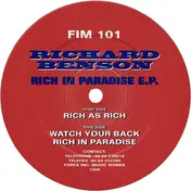 Richard Benson - Rich In Paradise E.P.