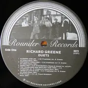 LP - Richard Greene - Duets