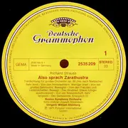 LP - Richard Strauss - Also Sprach Zarathustra