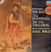 LP - Richard Strauss - Don Juan, Till Eulenspiegel, Tod und Verklarung (Antal Dorati)