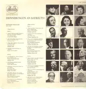 Double LP - Richard Wagner - Erinnerungen an Bayreuth - Höngen, Varnay, Greindl, Furtwängler...
