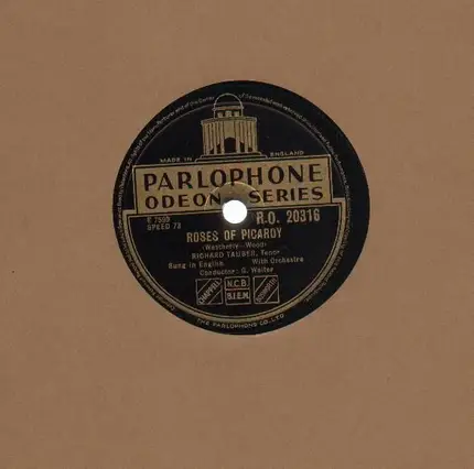 Richard Tauber - Roses Of Picardy/ Serenade From 'The Student Prince'