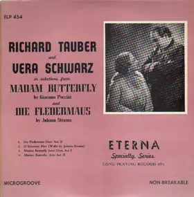 Richard Tauber - Selections from Madam Butterfly and Die Fledermaus