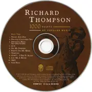 CD & DVD - Richard Thompson - 1000 Years Of Popular Music - Limited Edition Still Sealed DVD Format