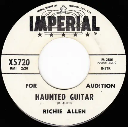 Richie Allen - In A Persian Market / Haunted Guitar
