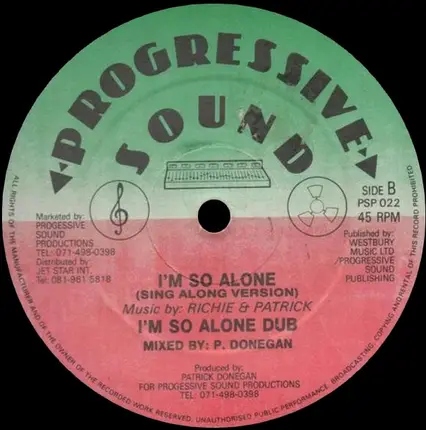 Richie Davis - I'm So Alone