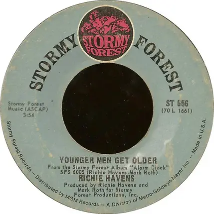 Richie Havens - Here Comes The Sun / Younger Men Get Older