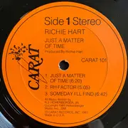 LP - Richie Hart - Just A Matter Of Time