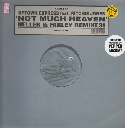 Richie Jones Pres. Uptown Express Feat. Pepper Mashay - Not Much Heaven (Heller & Farley Remixes!)
