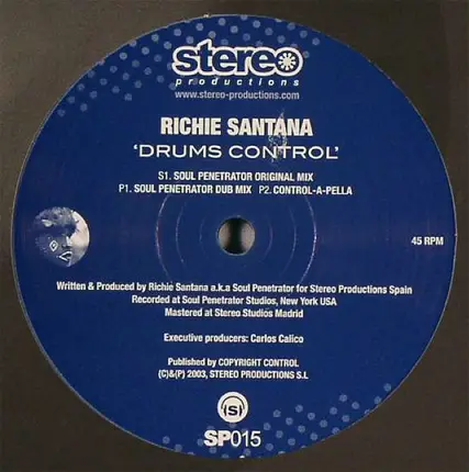 Richie Santana - Drums Control