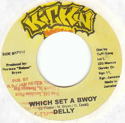 Richie Stephens / Delly Ranks - Diana / Which Set A Bwoy