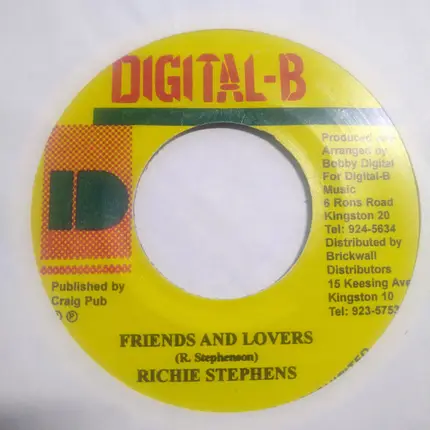 Richie Stephens - Friends And Lovers