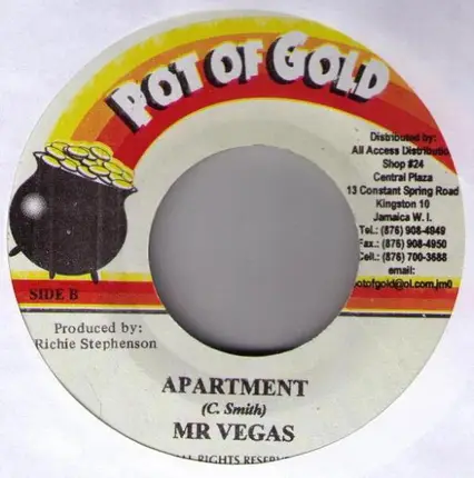 Richie Stephens / Mr. Vegas - Cry For Help / Apartment