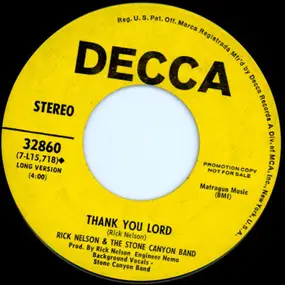 Rick Nelson - Thank You Lord