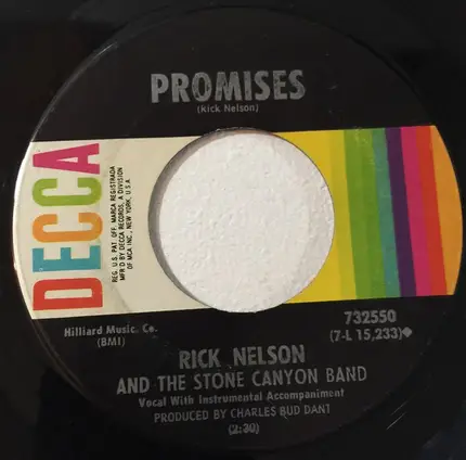 Rick Nelson & The Stone Canyon Band - She Belongs To Me